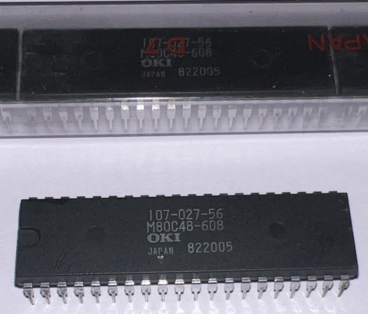 OKI M80C48-608, a micro-controller integrated circuit New Lot Of 1 From Static