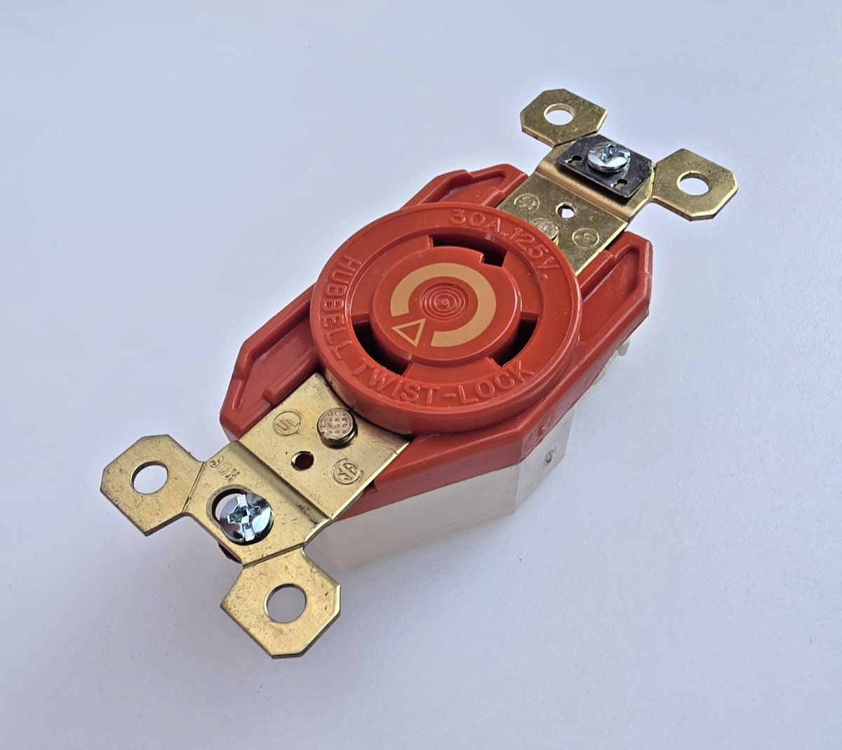Hubbell IG2610 Twist Lock Receptacle NEMA L5-30R 30A 125V Isolated Ground
