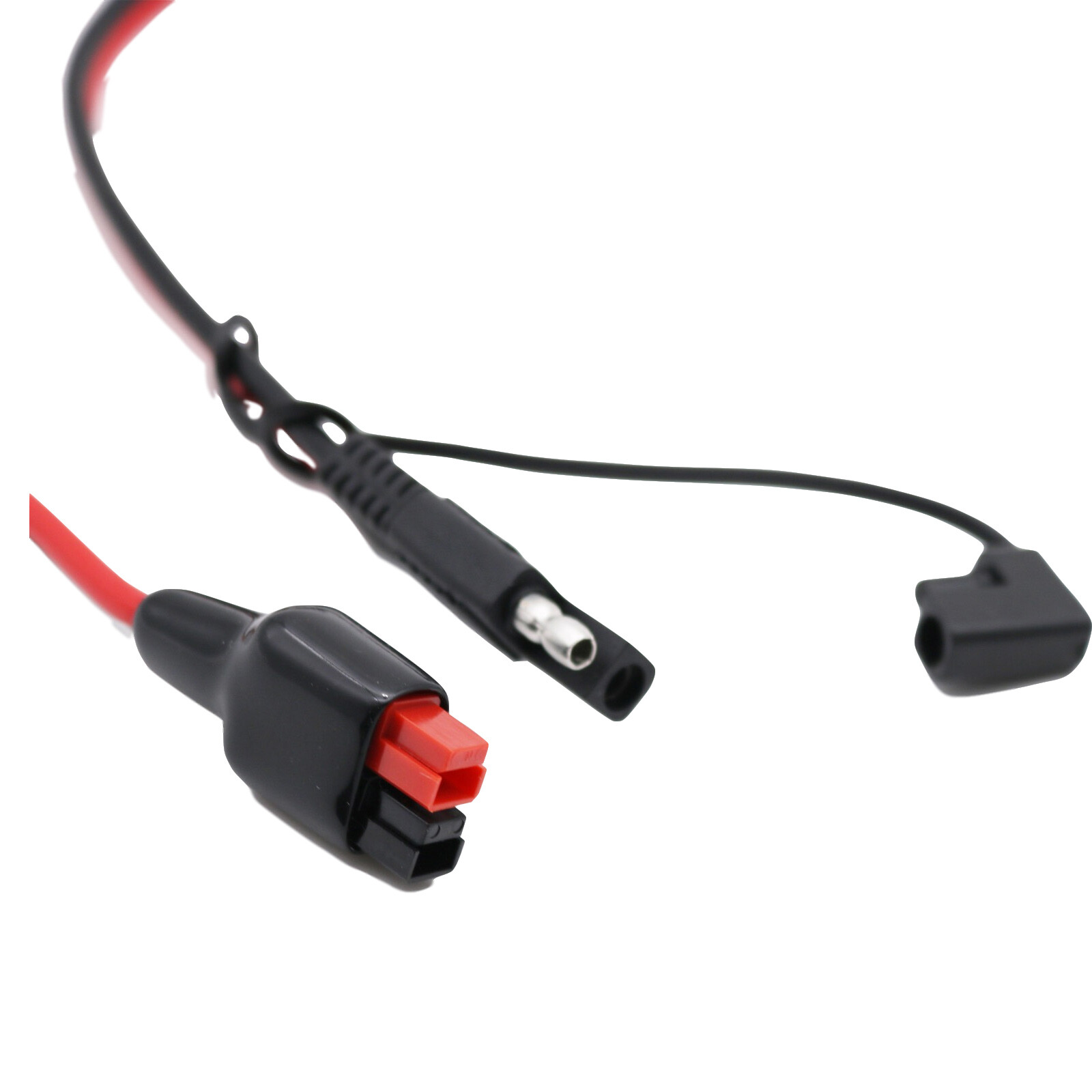 Bullet SAE to Powerpole Sermos Connector Battery Charger Adapter Cable 12AWG