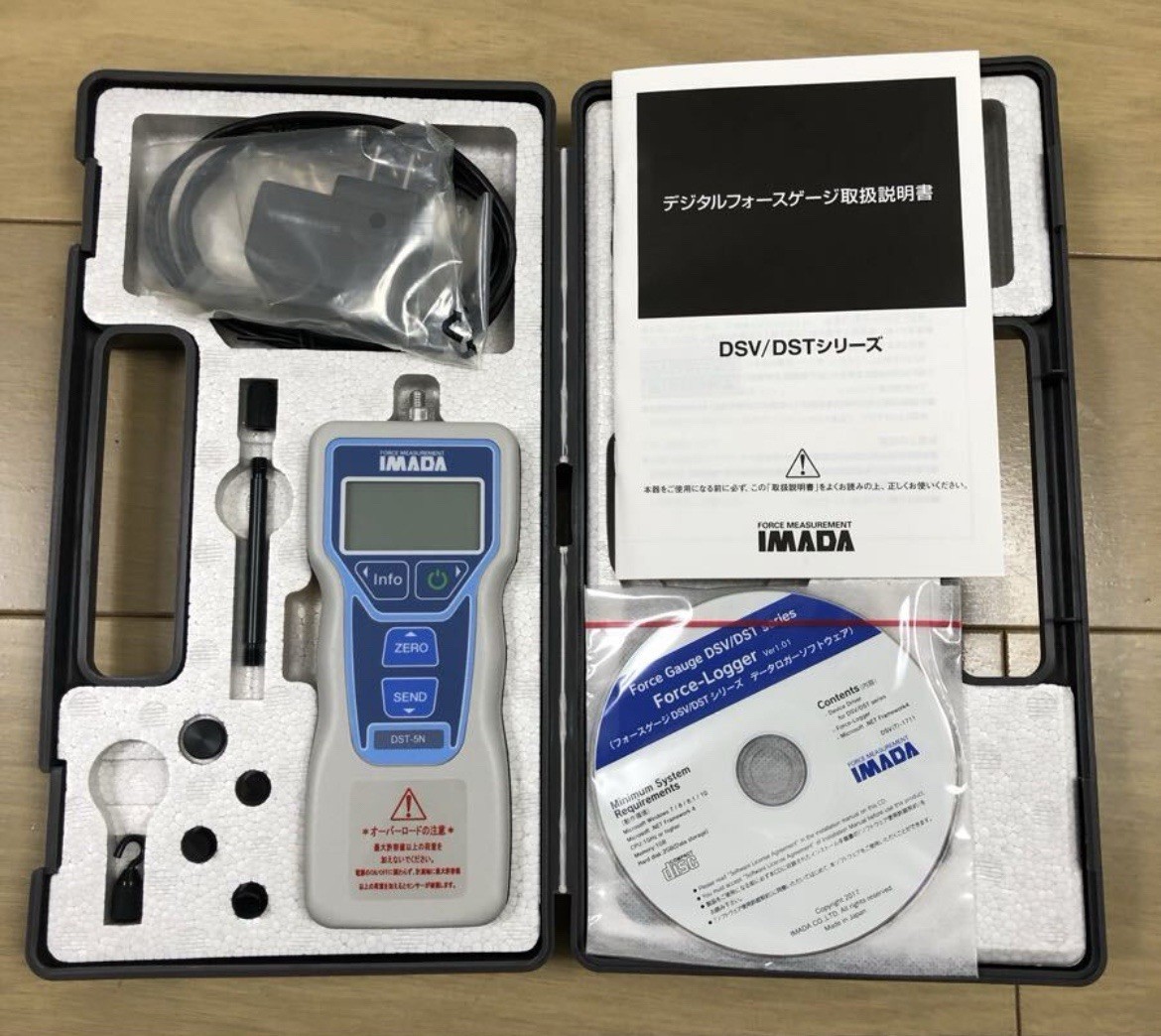 IMADA DST-5N Mid grade Handy Digital Push Pull Force Gauge DST 7 Unused From JPN