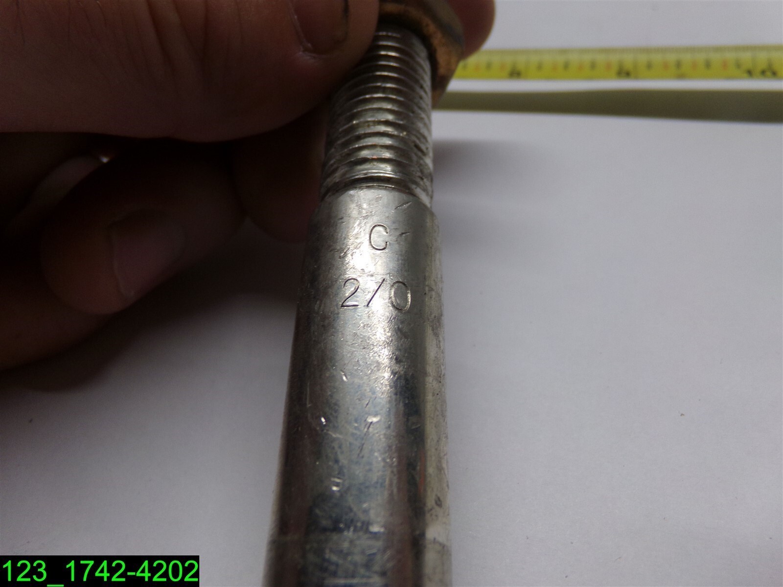 2/0 Ga. x 5/8″-11 Electrical Crimp Grounding Threaded Stud