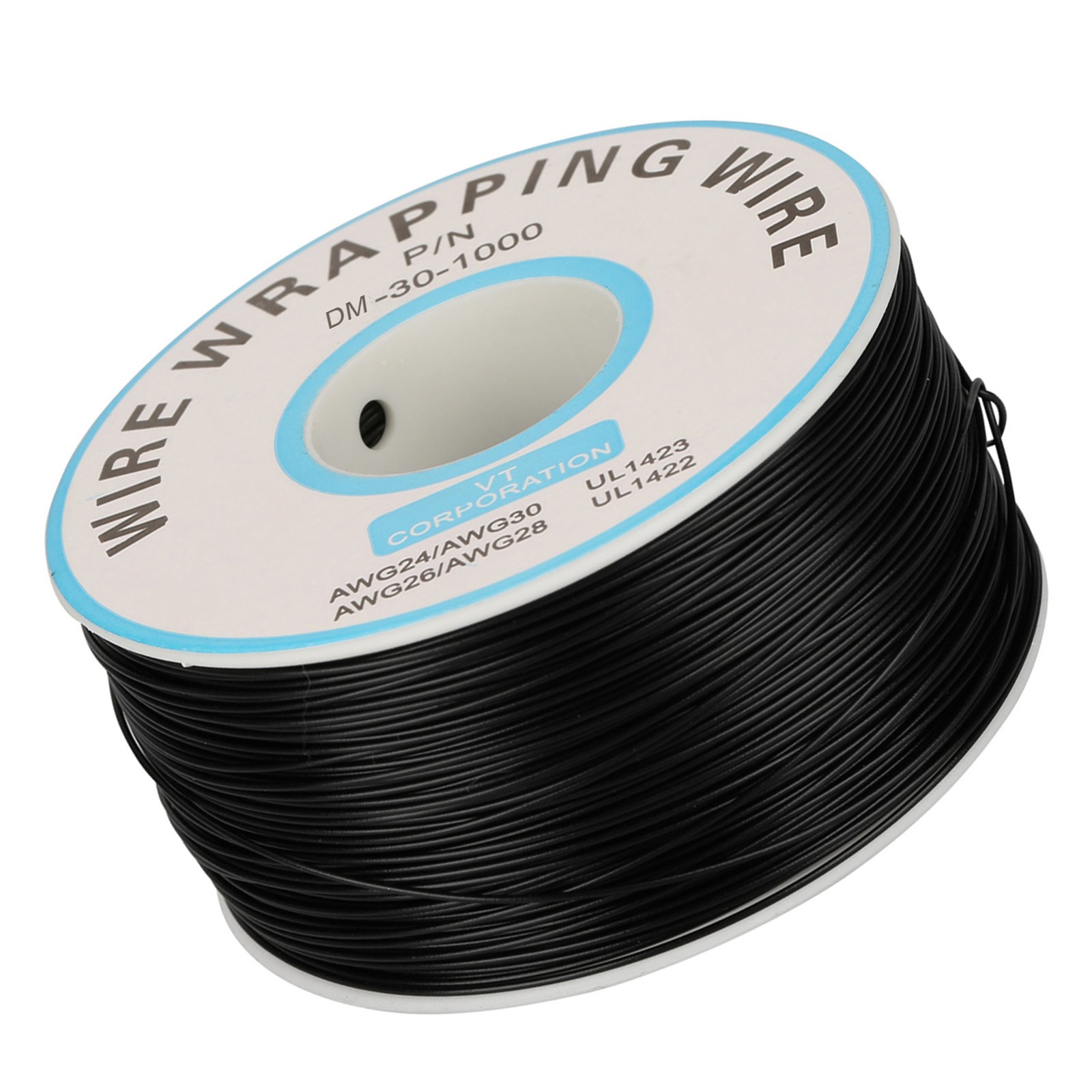 1Roll Wire-Wrapping Single Copper Wire Strand 30AWG Cable 0.25mm Core Diameter