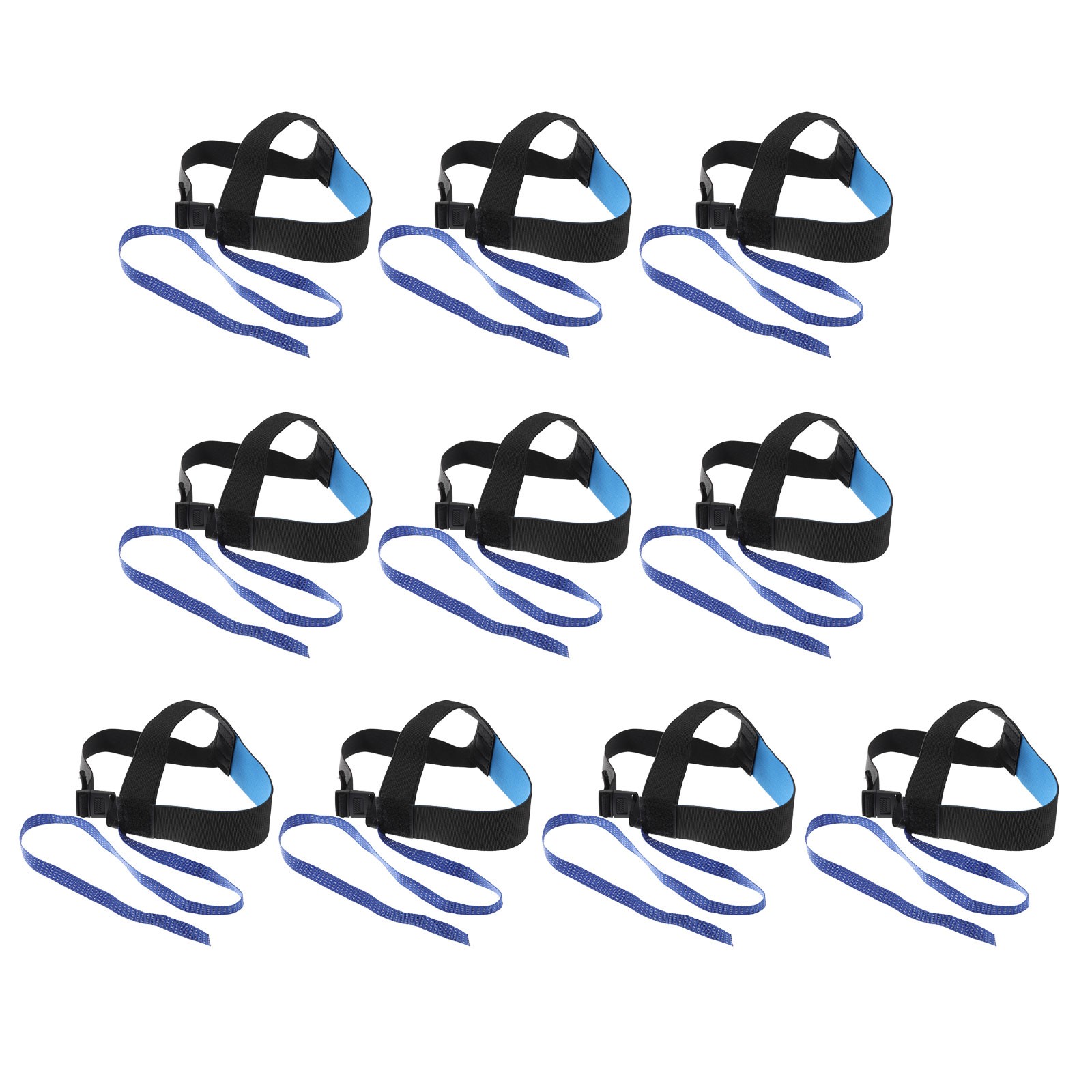 10pcs ESD Anti Static Foot Heel Straps Anti Static Wrist Strap Adjustable Black
