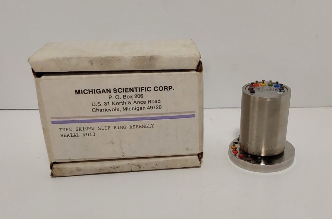 Michigan Scientific Slip Ring Assembly SR10MW **FREE SHIPPING**
