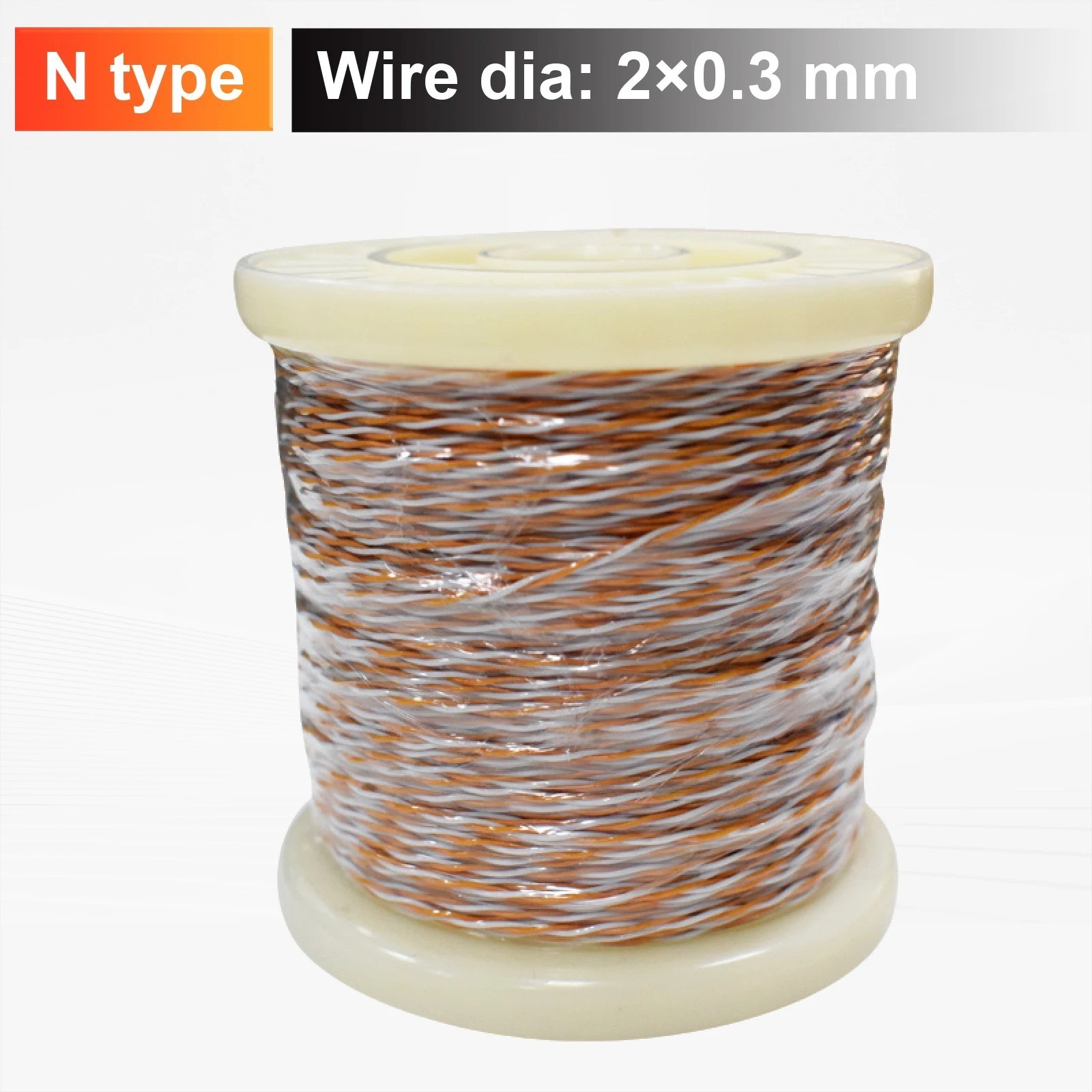 Thermocouple Wire K Type Twisted Pair Extension Cable Fiberglass 5-100M HighTemp