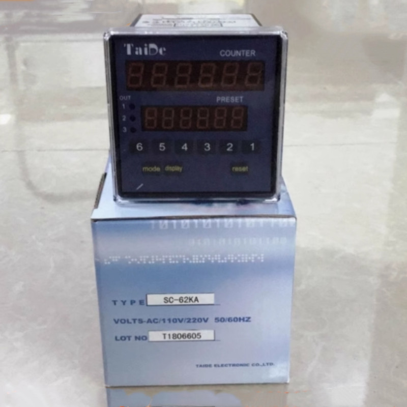 1Pcs New SC-62KA Counter AC/110V/220V 50/60Hz