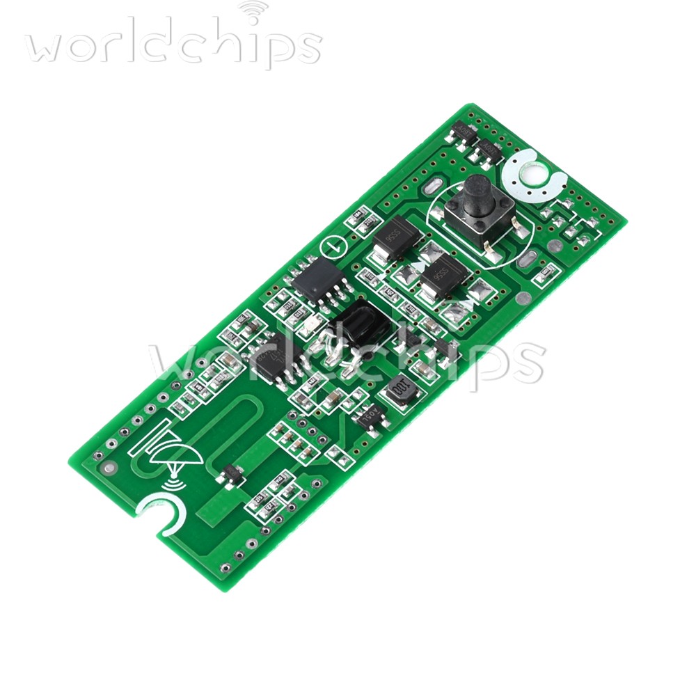 3.2V 3.7V Radar Human Body Sensor Solar Light Circuit Board Driver with Memory