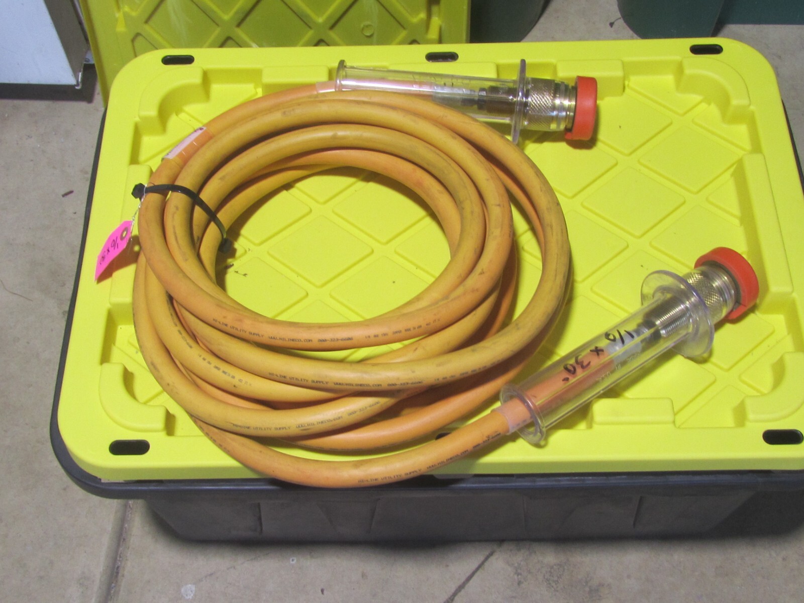 HI-LINE UTILITY 1/0 X 30′ 15KV mechanical jumper with Salisbury Slingco