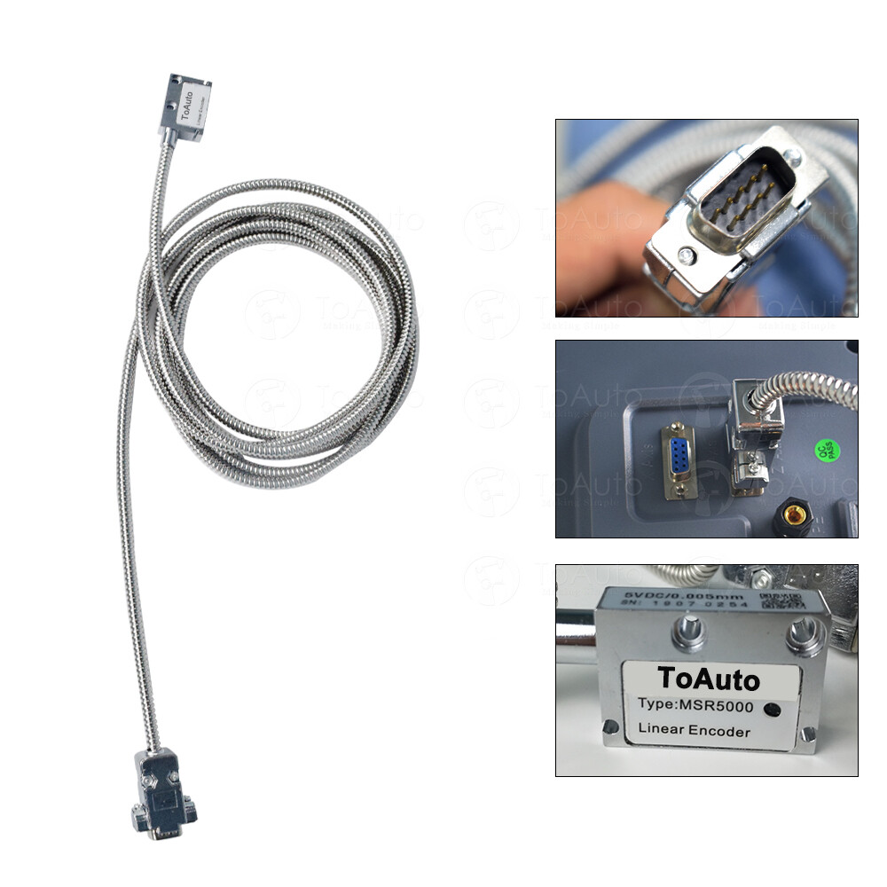 Digital Readout DRO Read Head 1um Magnet Linear Scale CNC Milling 100mm-6000mm