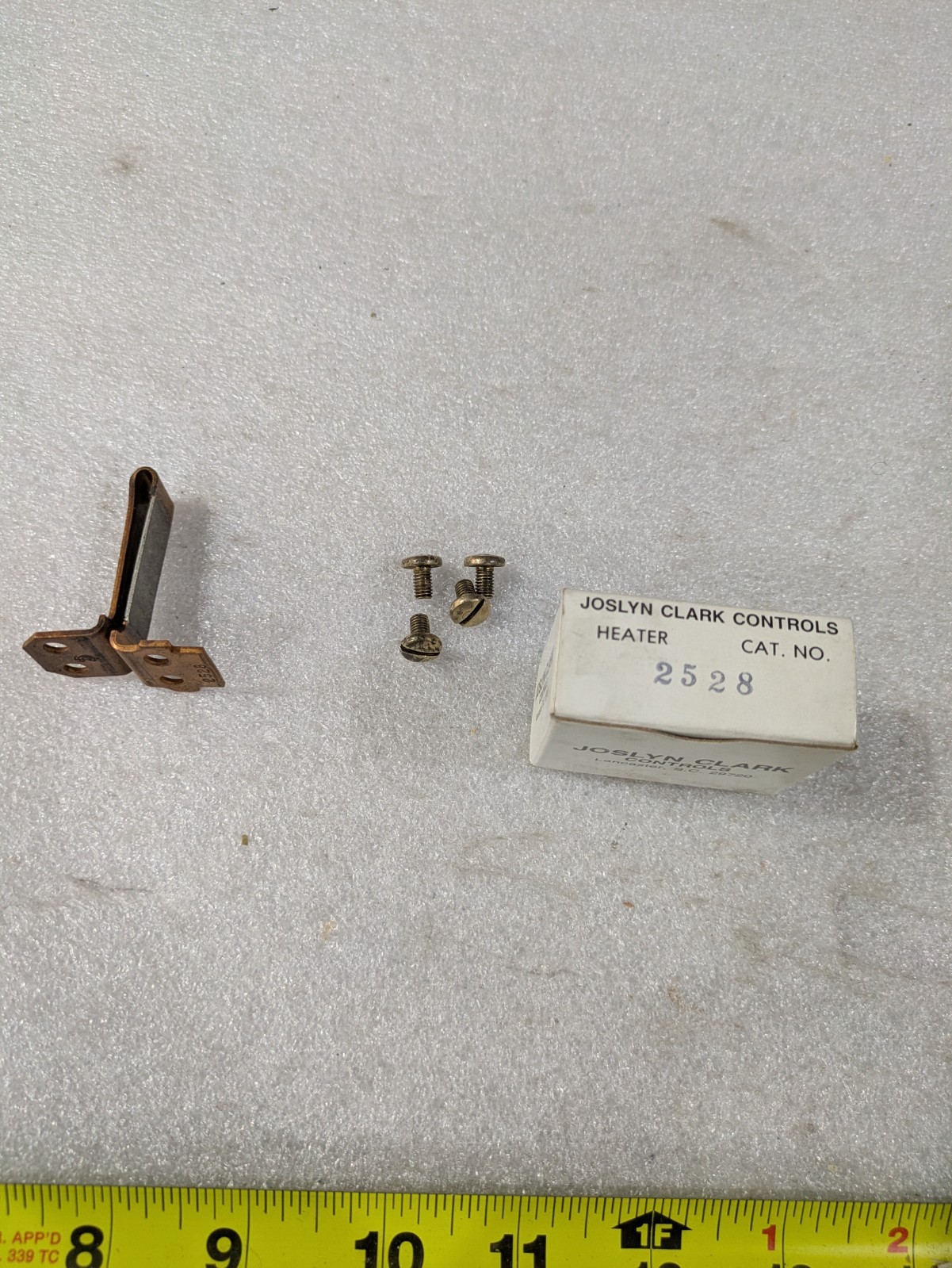 Joslyn Clark Sylvania 2528 Thermal Overload Relay Heater Element Motor Starter