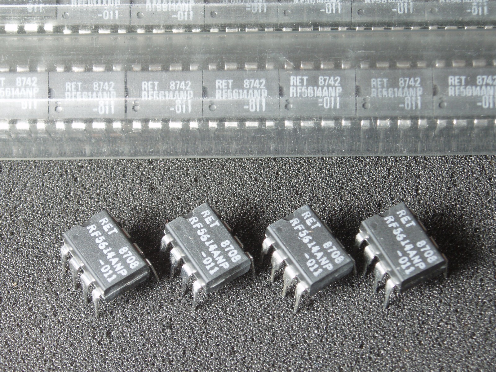 Qty 4: RETICON RF5614A Switched Capacitor Bandpass Filter 6-Pole Tunable Audio