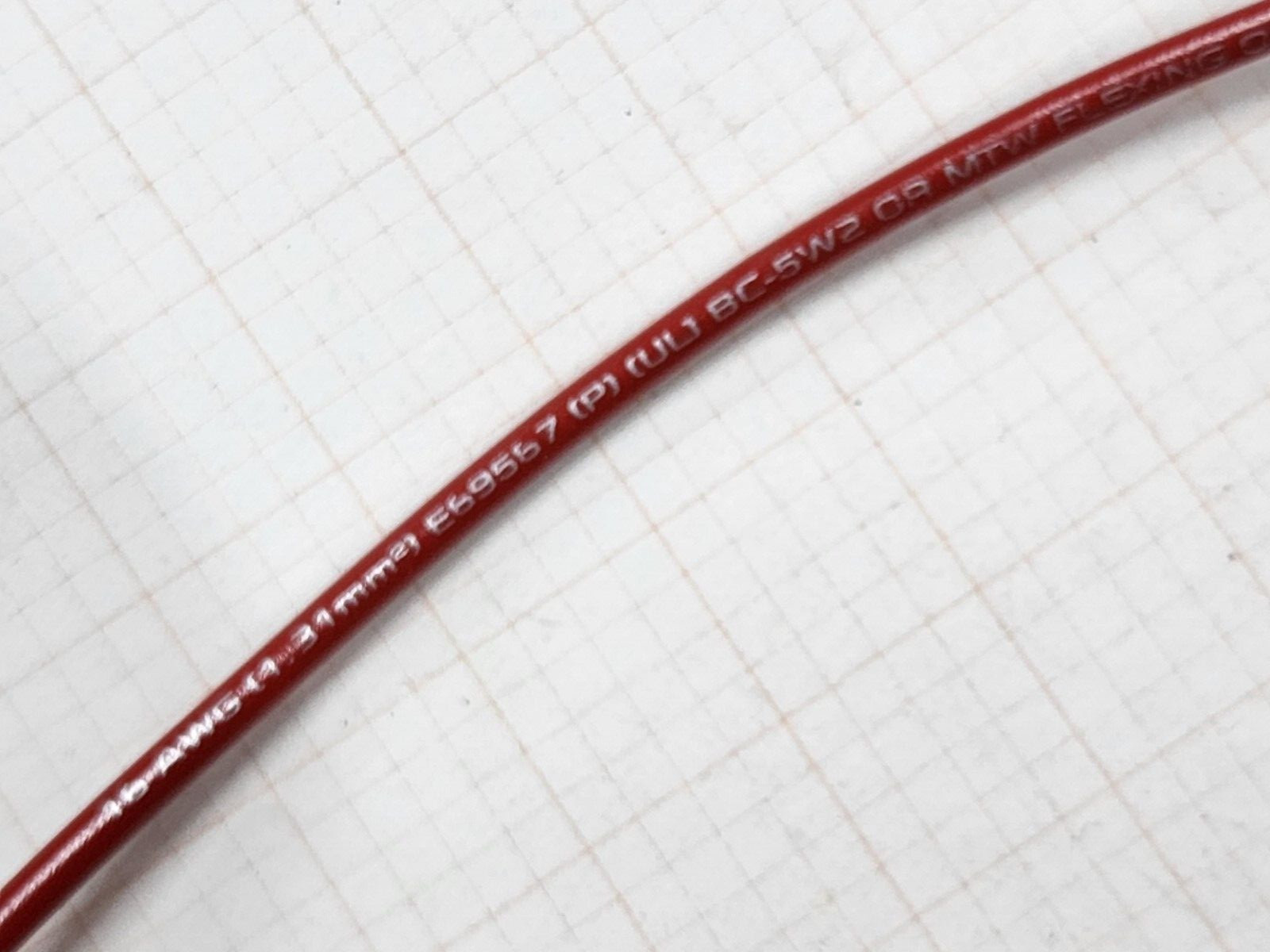 Southwire #16awg 26x30T Tinned Copper Boat Cable Hook-Up Wire BC-5W2 Red /100ft