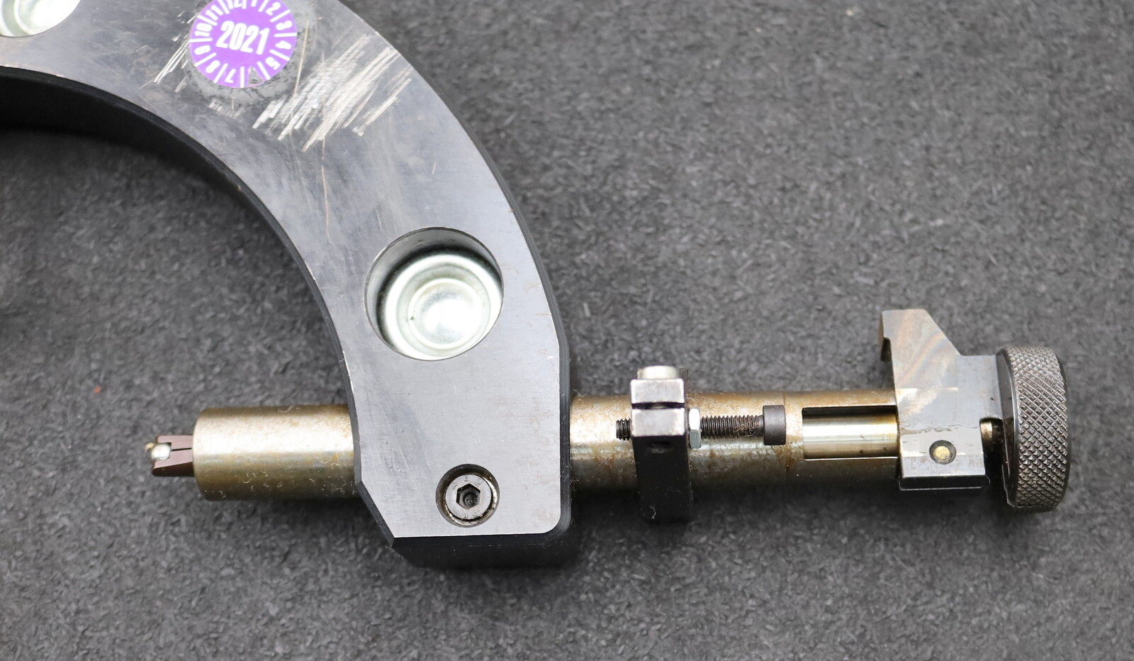 WUMO two ball gauge tester for gear Ø 30-130 mm handheld device with rollers