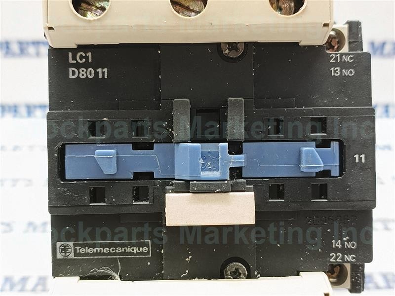 Telemecanique LC1 D80 11 LC1D8011 Contactor 120V 60Hz w/ LX1 D6 G6 Fast Shipping