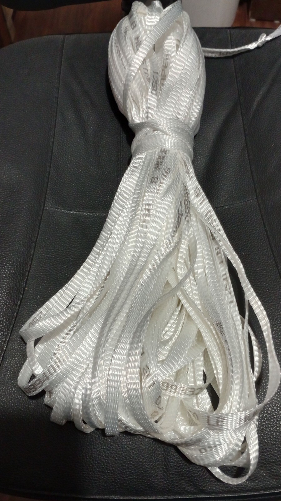 Polyester Muletape Flat Rope 1/2″ x 100 FT-1250 LB-Pull Tape Webbing Durable