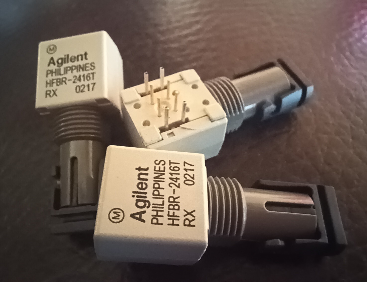 3 each NEW Agilent HFBR-2416T Fiber Optic Reciever **NOT CHINESE or UNBRANDED**