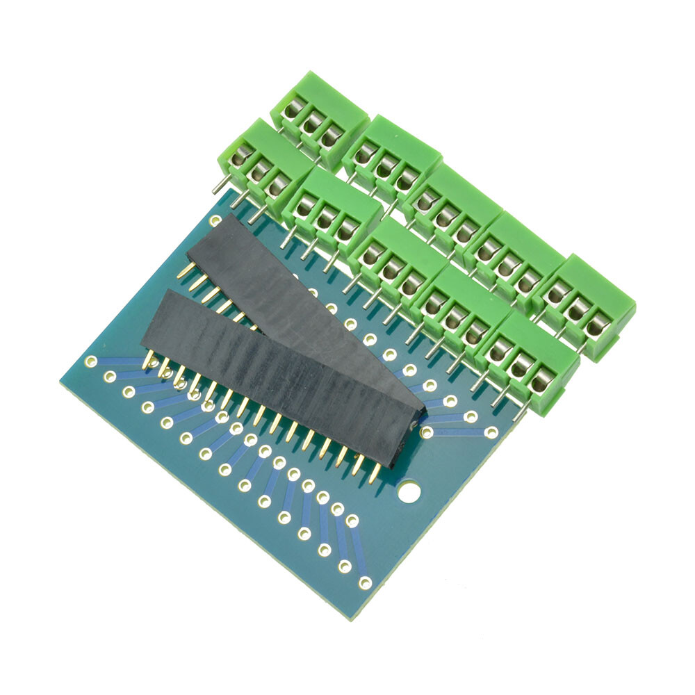 Expansion Board Terminal Adapter DIY Kits for Arduino NANO IO Shield V1.0