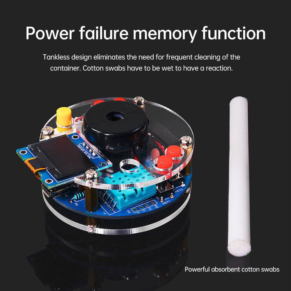 USB Humidifier Circuit Board Mist Maker Kit OLED Display Temperature Humidity