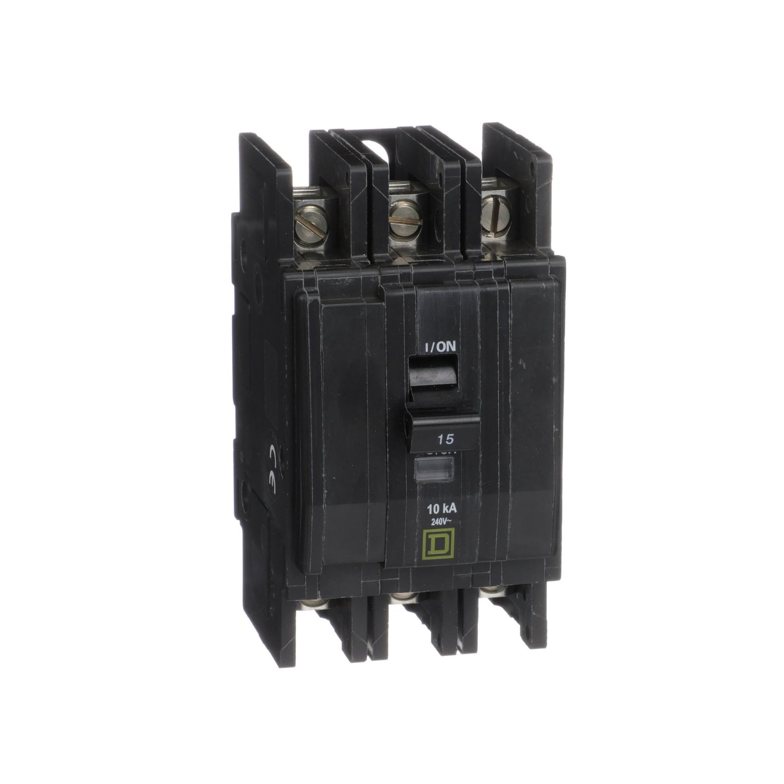 NIB – Square D – QOU315 – Miniature Circuit Breaker, Qou, 15A, 3 Pole, 120/240V