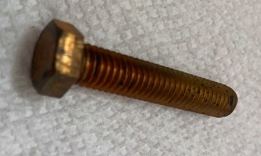 Blackburn USA 37200BB Silicon bronze hex head bolt 3/8 – 16 X 2 1/2