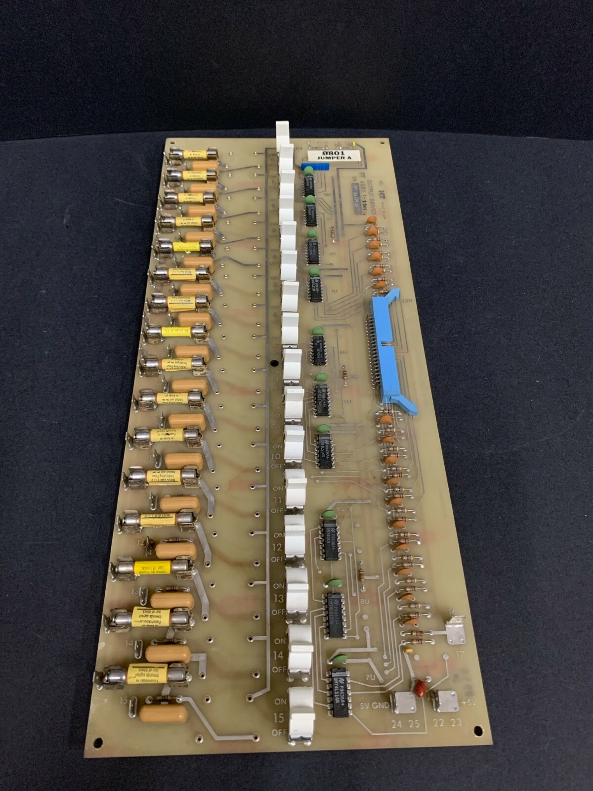 Kearney Trecker 1-206520 Output Driver Assembly 0801 Jumper A – 30 Day Warranty
