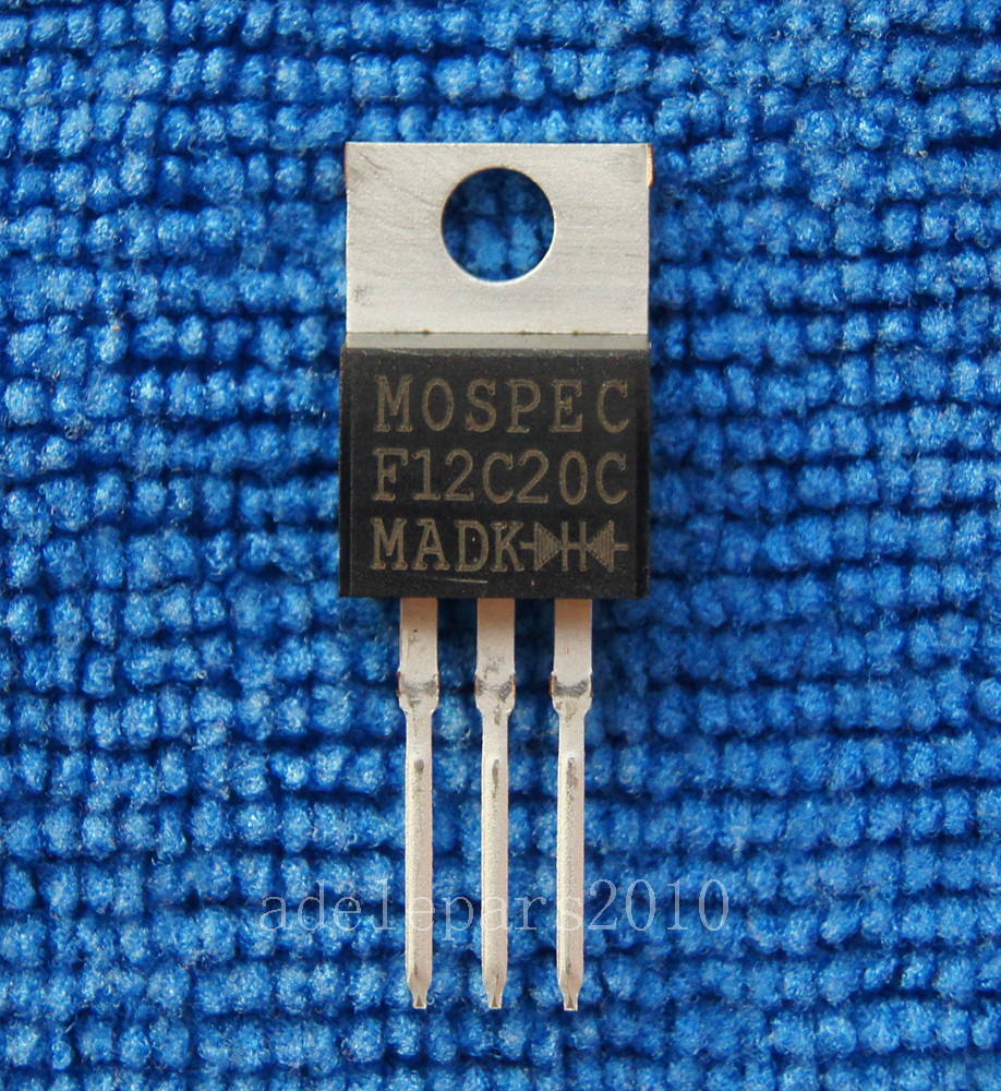 10pcs F12C20C ORIGINAL MOSPEC POWER RECTIFIERS TO-220