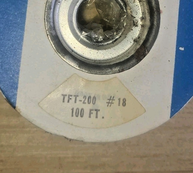 Alpha Wire TFT20018 Teflon Tubing TFT200-18. 100 ft