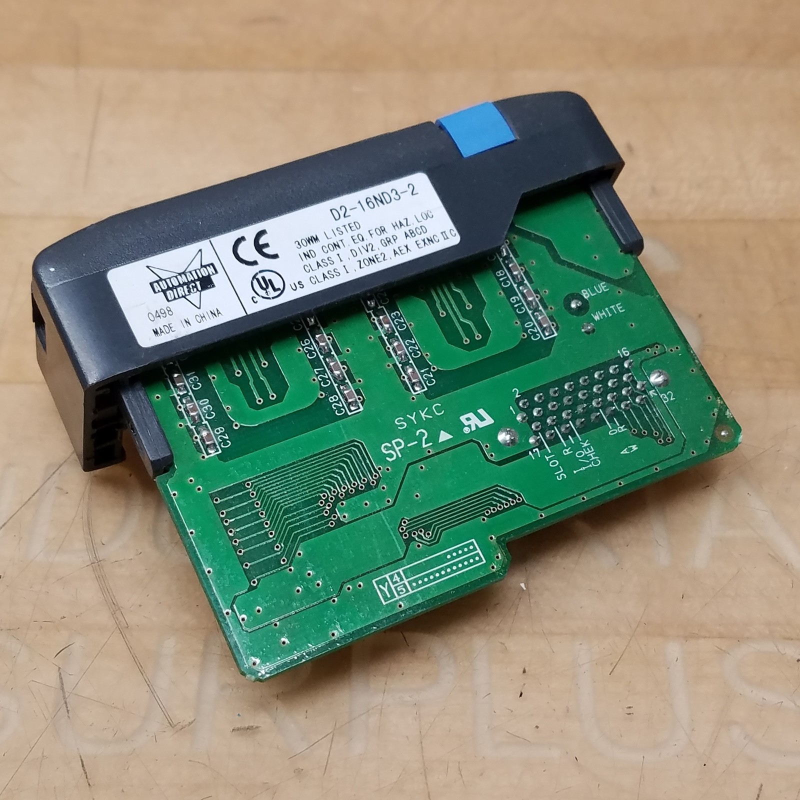 Koyo PLC Direct D2-16ND3-2 Current Sinking/ Sourcing Input Module, 24VDC – USED