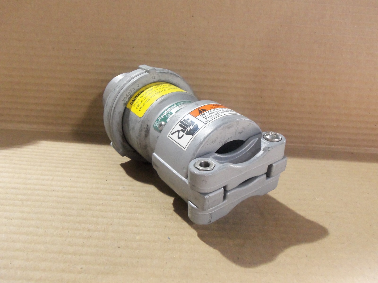 New Appleton ACP3033BC Aluminum 30 Amp Powertite Clamping Ring Plug #44
