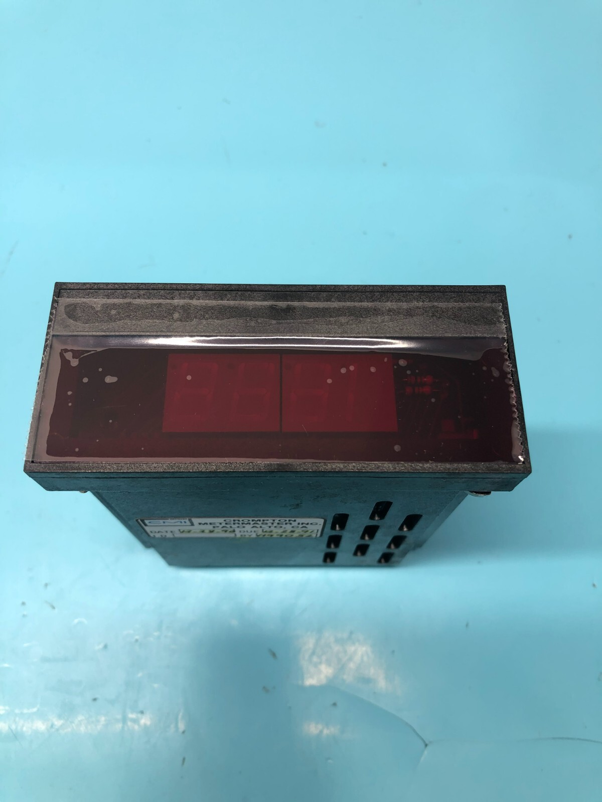 WESTCON Weston Counter 2435 NON-BCD Digital Panel Meter Runs 115VAC 0-2V, 150562