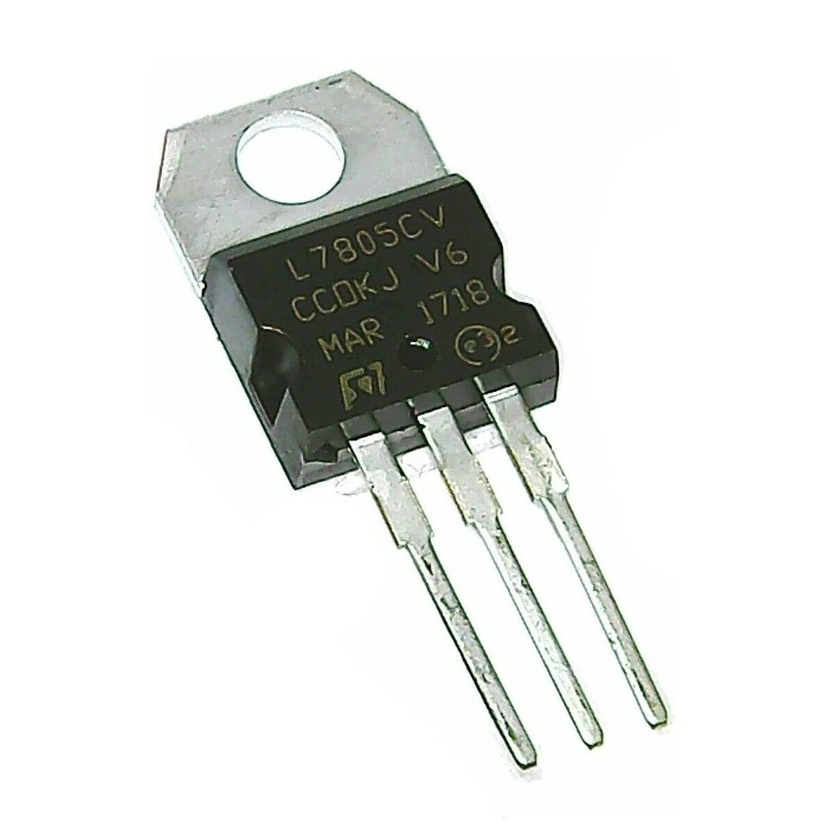 10 PCS IC L7805CV Voltage Regulator 5V 1.5A L7805 Linear TO220 Circuit