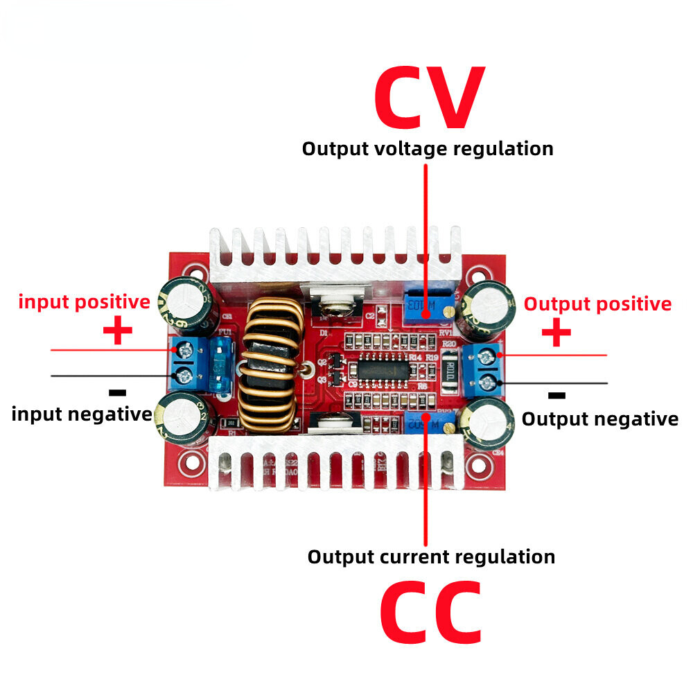 DC 400W 15A Step-up Boost Converter Constant Current Power Supply LED Driver