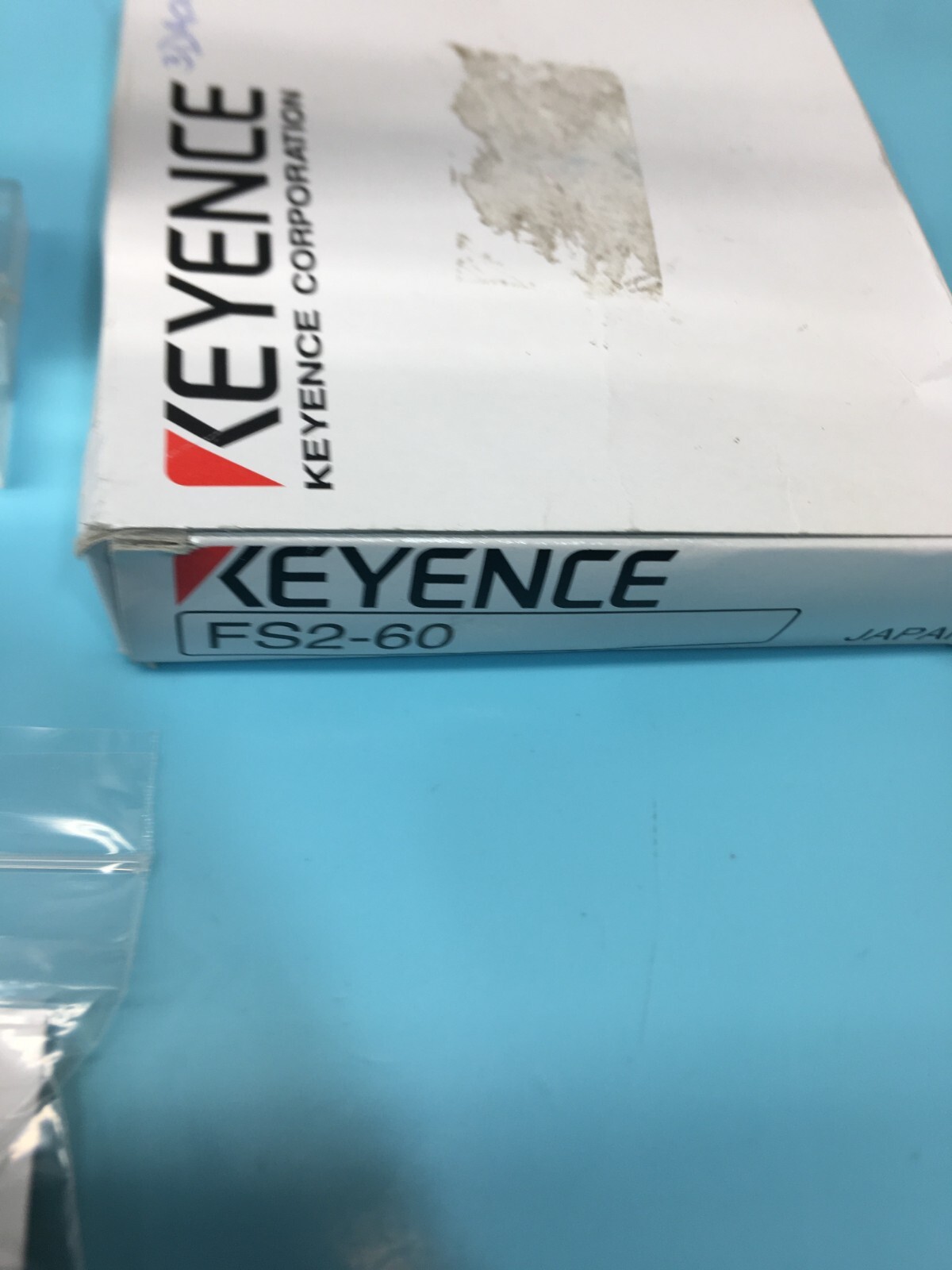 KEYENCE FS2-60 SENSOR LEVEL AMP WATER TRACK, 187546