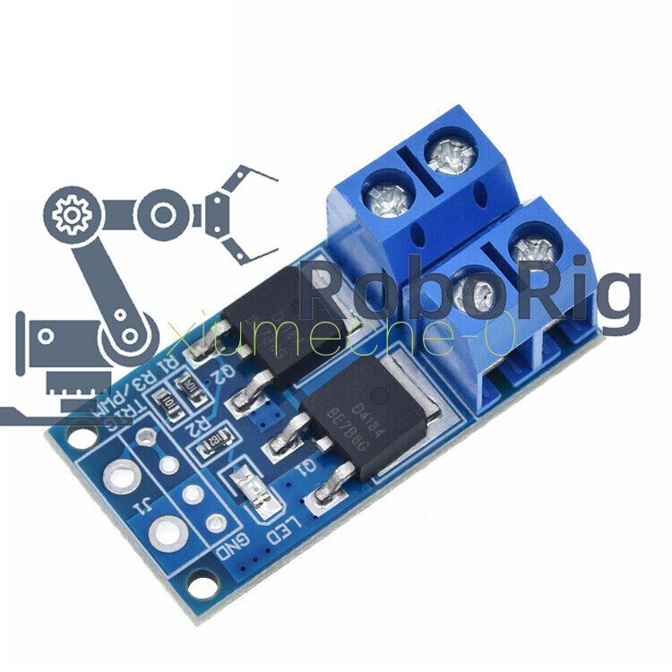 1PCS 15A 400W MOS FET Trigger Switch Drive Module PWM Regulator Control Panel