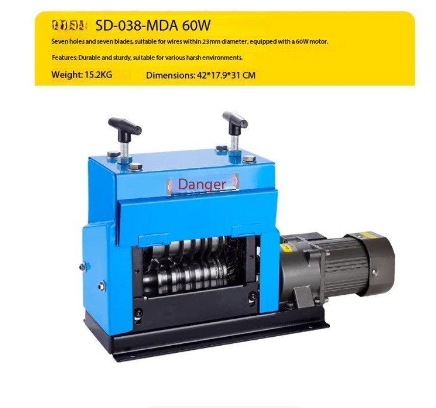 Wire Stripper for Scrap Copper Wires Home-Use Scrap Wire Stripping Machine