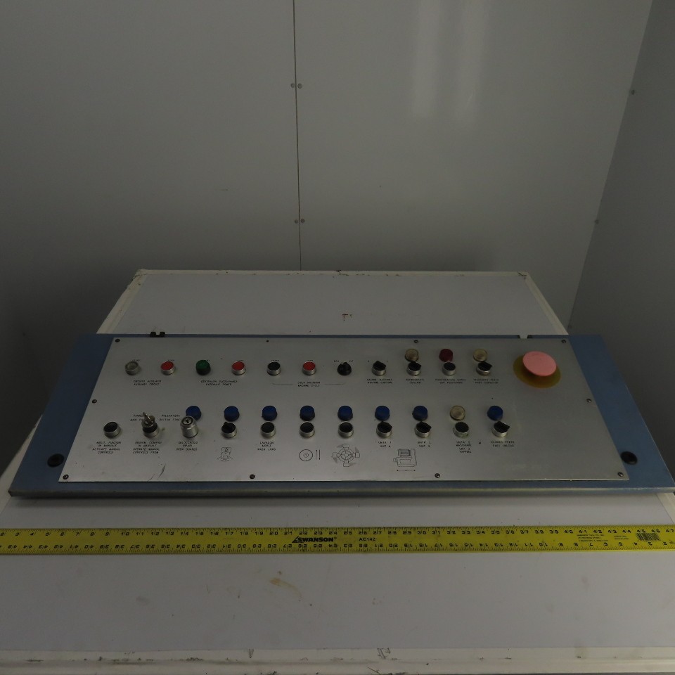 Sinico Operator Control Panel W/ E-Stop, Selector & Push Switches Indicators