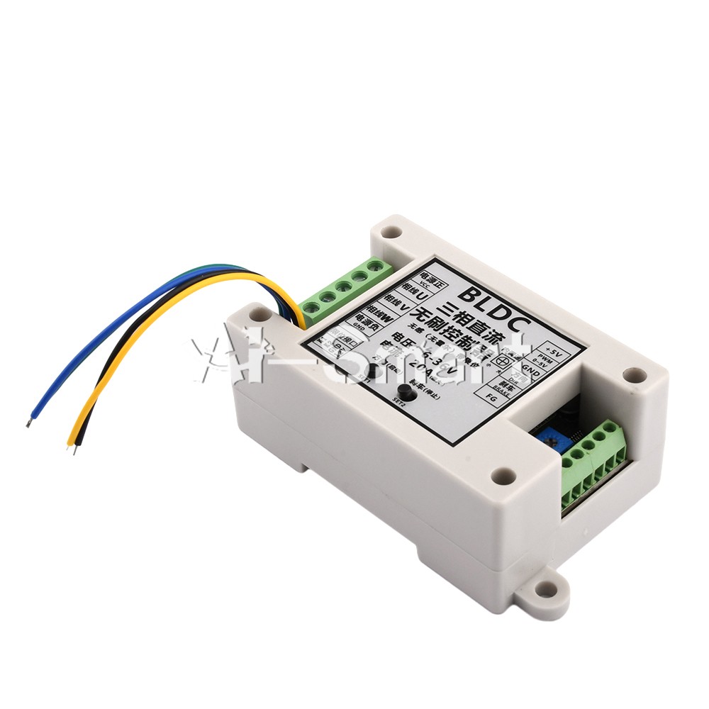 ZS-X14 400W BLDC 3-Ph DC Brushless Driver Control Board Motor Controller w/Limit