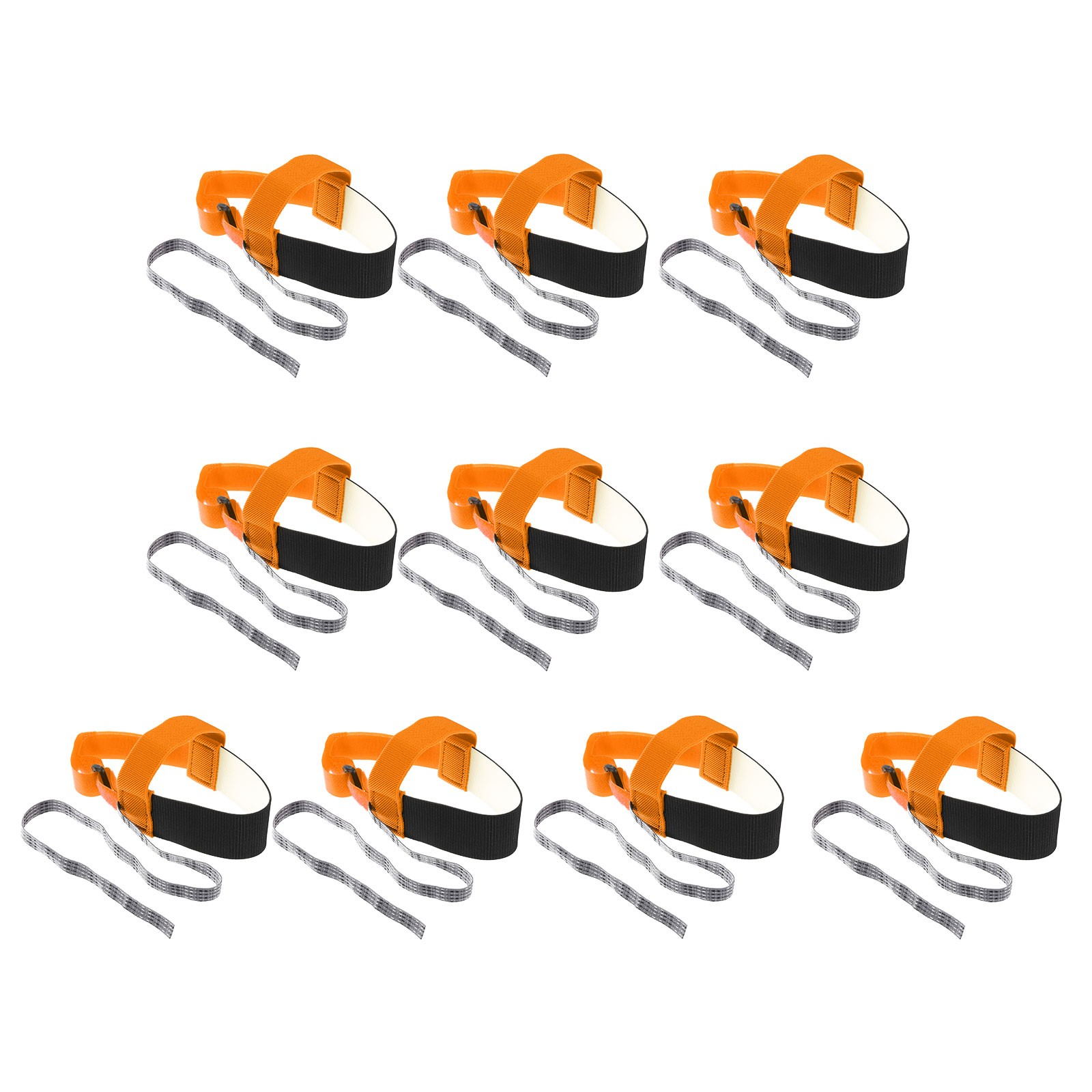 10 Pcs Orange ESD Anti Static Foot Heel Strap Adjustable Anti Static Wrist Strap