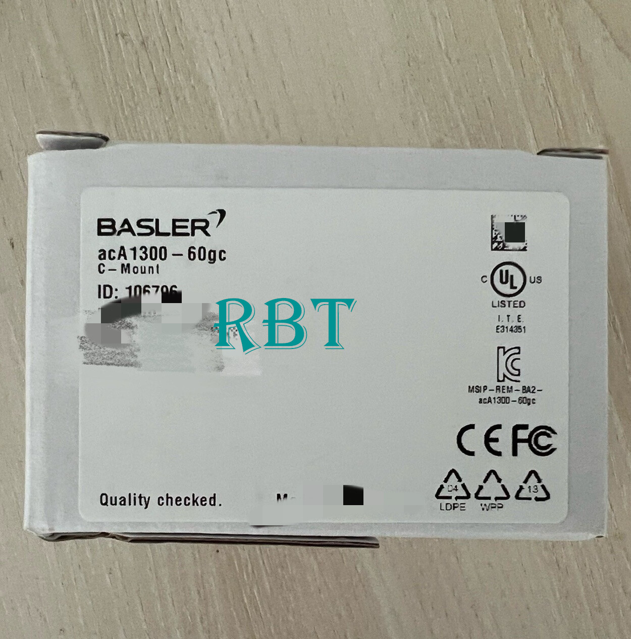 BASLER acA1300-60gc industrial camera brand new