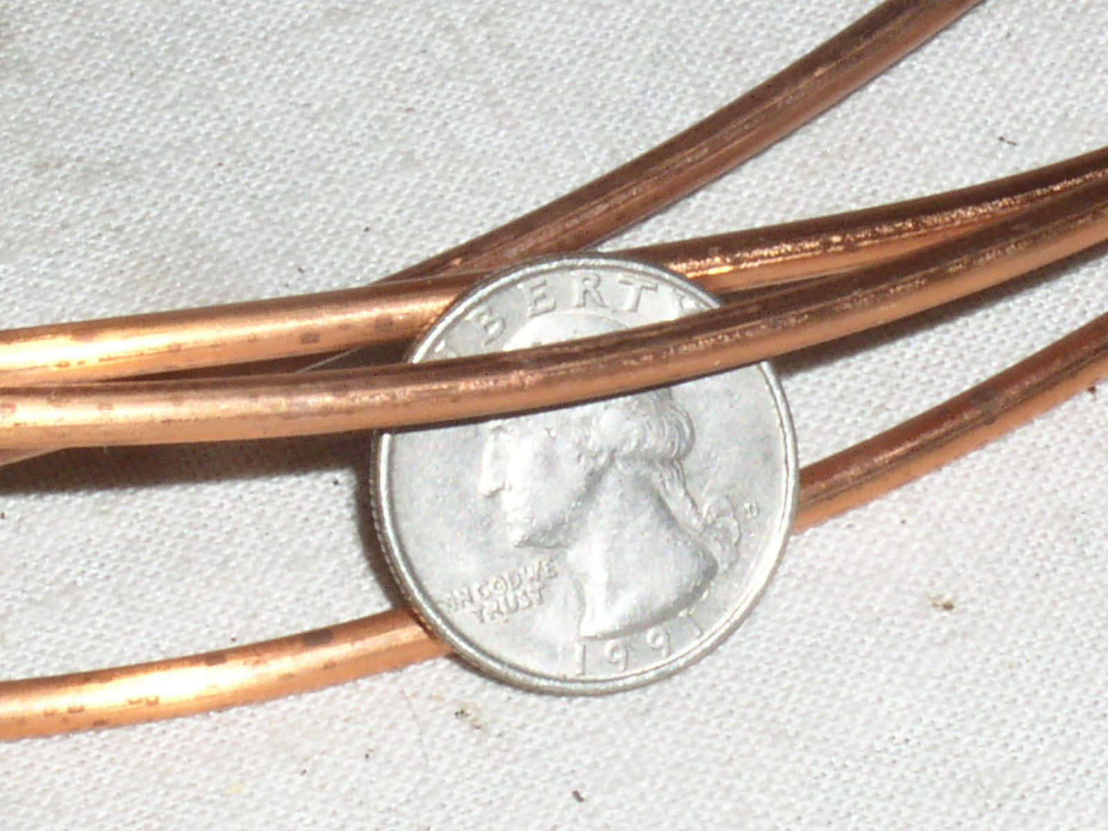 10 FT FEET FOOT BULK 8 GA 8GA AWG SOLID BARE COPPER EARTH GROUND WIRE FREE SH