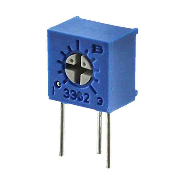 (1x) 3362S-1-203LF, TRIMMER 20K OHM 0.5W PC PIN SIDE, BOURNS