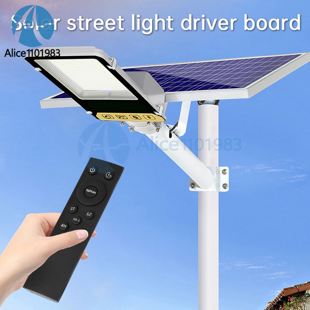 3.2V 3.7V Radar Human Body Sensor Solar Light Circuit Board Driver with Memory