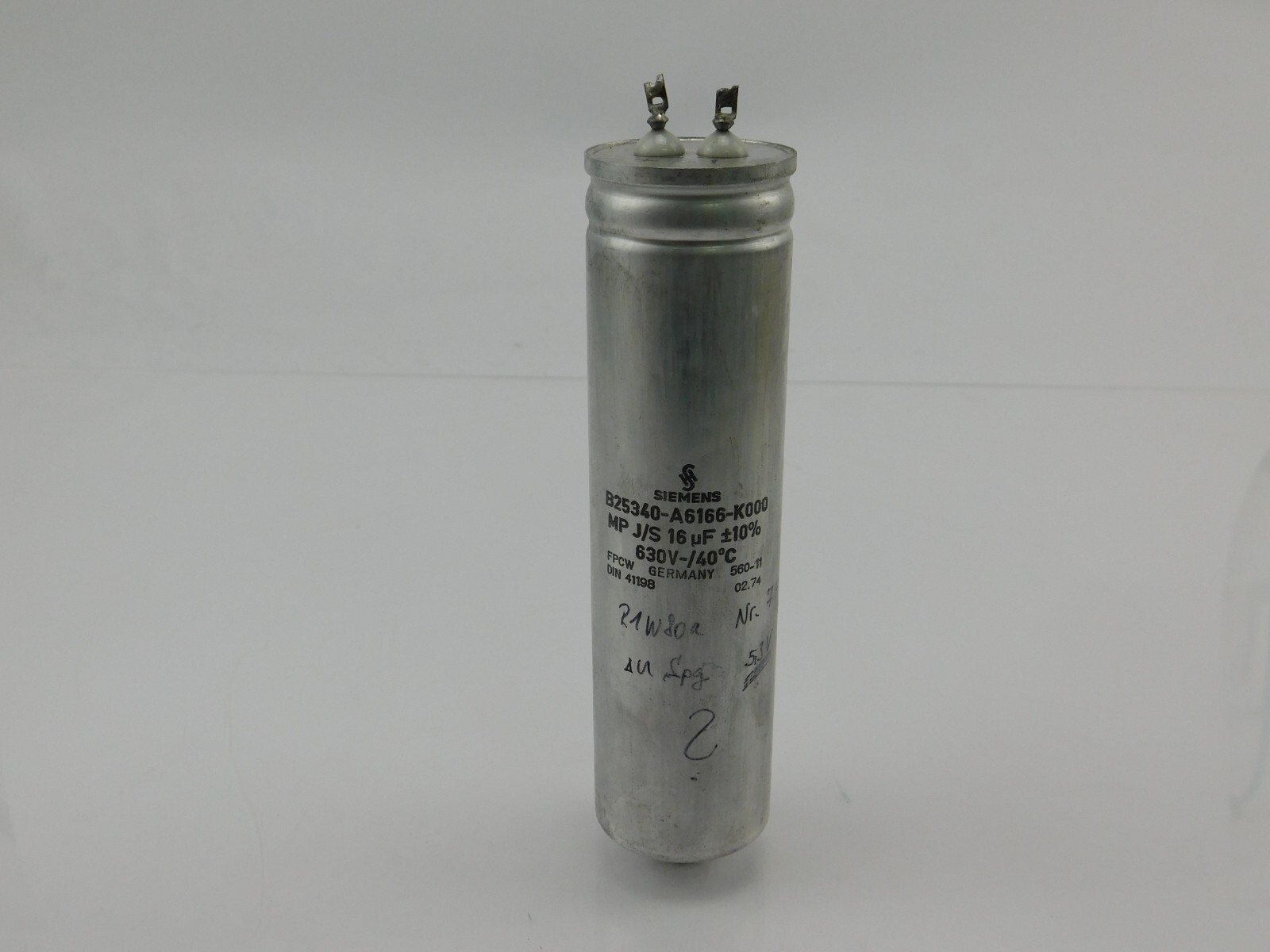 Siemens B25340-A6166-K000 Mp J/S 16 ΜF 10% 630V 40°C