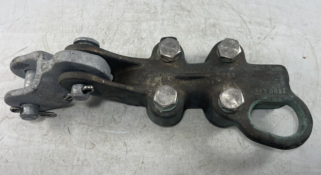 Hubbell Anderson Bronze Strain Clamp BSC-100-C CA04 High Line 10,000 Lbs Cap.