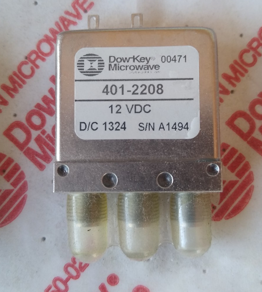 Dow Key Microwave 401-2208 Coaxial Coax Switch Splitter Failsafe Module — NEW
