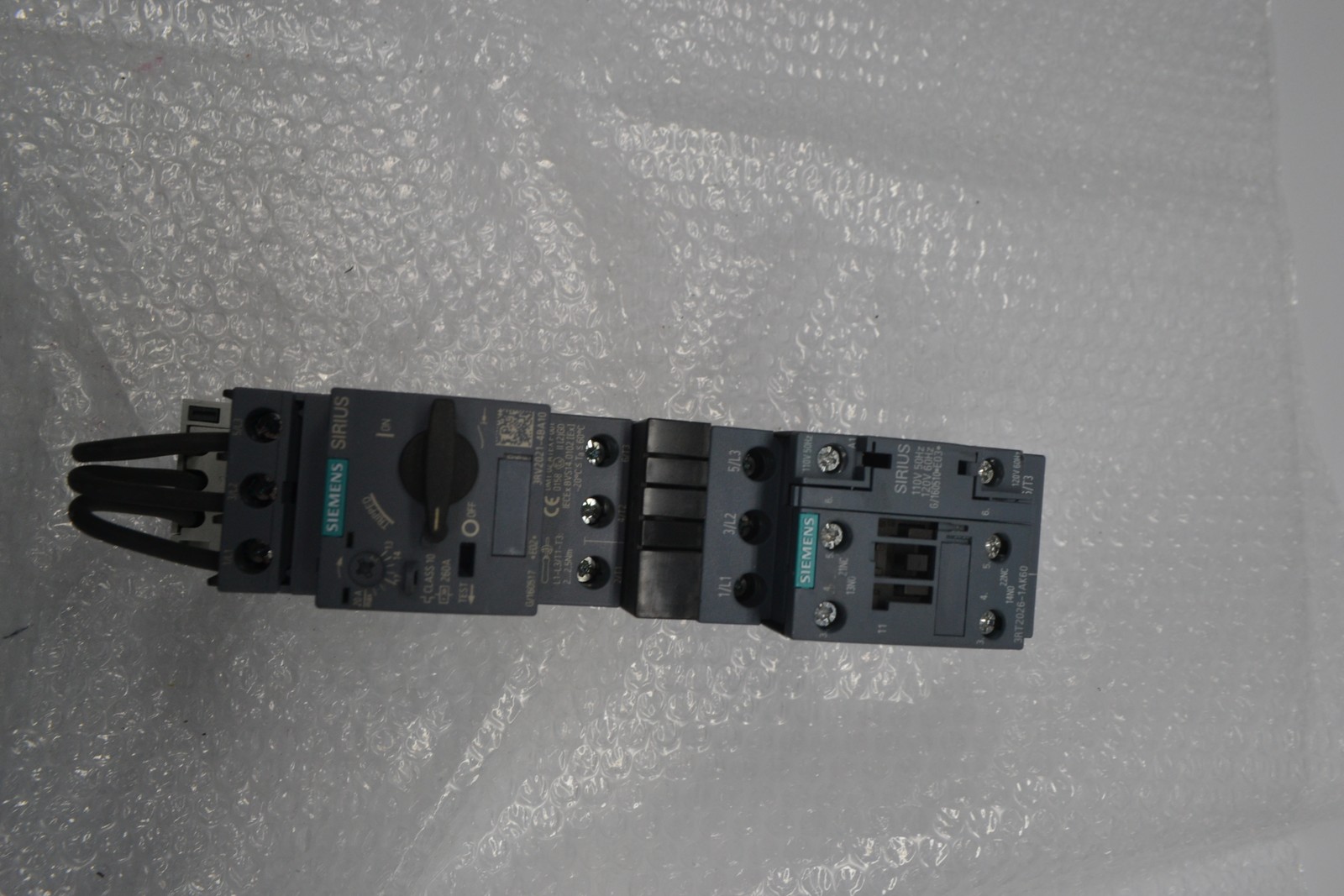 SIEMENS 2RA21204BD260AK6 MOTOR STARTER UNMP