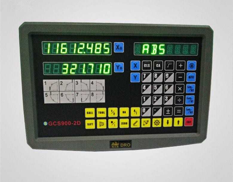 GCS900-2D 2 Axis DRO Digital Readout LCD Display for Milling Grinding Lathe EDM