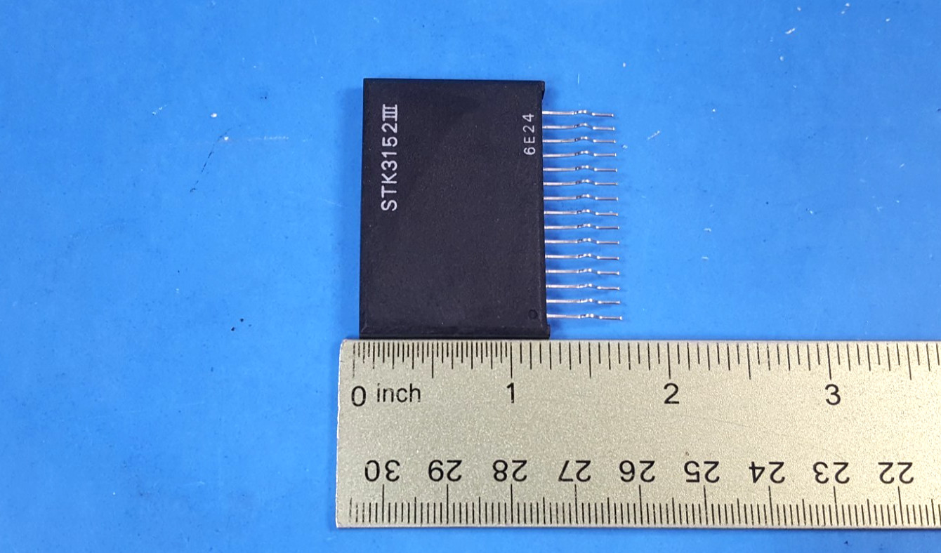 One Pc- Audio Power Amplifier, STK3152III, SANYO, C3152HDC4D
