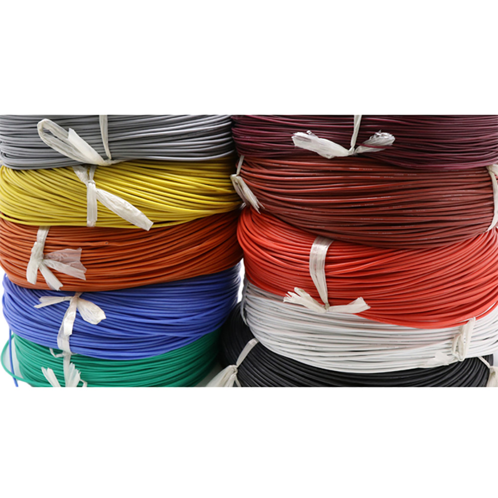 Extra Soft Flexible Silicone Wire Cable 0.08mm Tinned Copper 2/4/6/7/8/10-30 AWG