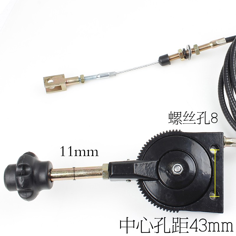For Komatsu Hitachi Kobelco Excavator New Throttle Cable 1M 3M 5M 8M Black
